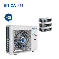 天加（TICA）冷锋系列中央空调 四匹一拖三 家用 变频多联机 适用：两室一厅TIMS100AHR
