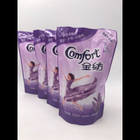 金纺衣物护理剂502mlx4包柔软护形怡神熏衣草柔顺剂
