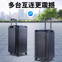 飞利浦SD180广场舞音响户外大功率便携式拉杆音箱移动重低音蓝牙三分频8寸3D环绕拉12寸低音杆音响