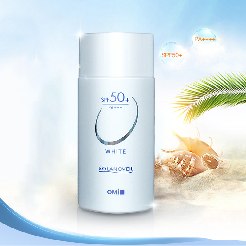 日本近江蔓莎索乐蓓护肤防晒液SPF50+防水汗隔离防紫外线正品