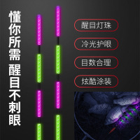 渔之源浮漂夜光漂电子漂日夜醒目灵敏钓鱼纳米鲫鱼漂浅水漂套装漂