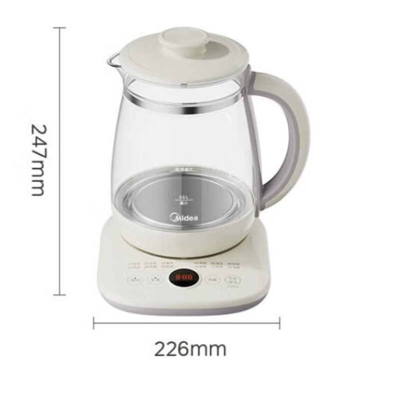 美的(Midea) 养生壶 1.5L大容量 MK-YS15P210 1.5L高清大图