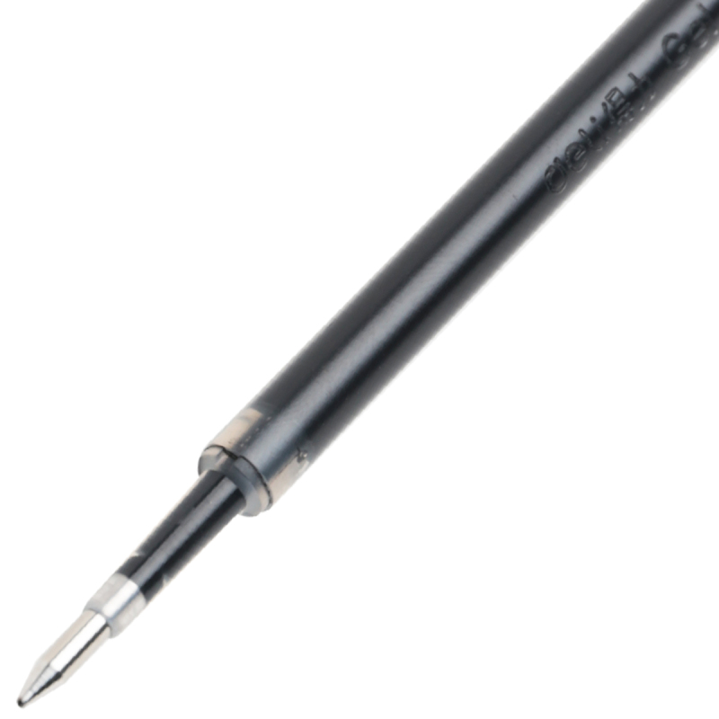 得力S759金属笔中性笔芯0.5mm(黑)(支)水笔芯 签字笔替芯 通用笔芯 起定量2880 低于起定量不发货