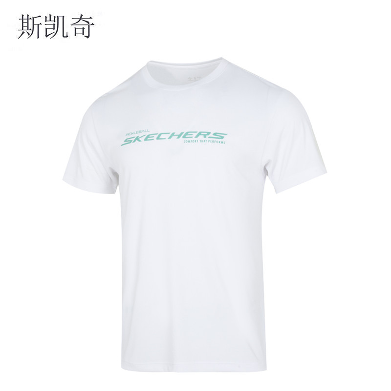 斯凯奇 男运动T恤半袖 P224M029-0019L 件