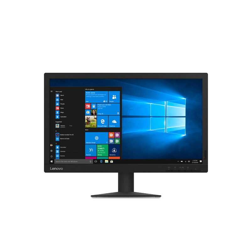 联想(Lenovo) T2055 19.5英寸 电脑显示器 黑色