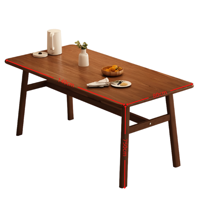 芙首泰餐桌木质1400*800*750mm张高清大图