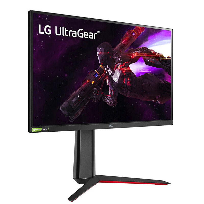 LG 27GP850-B 27英寸 NanoIPS 2K 180Hz(超频) 10.7亿色 HDR400 1ms 兼G-Sync 设计师 小金刚 游戏 电竞显示器