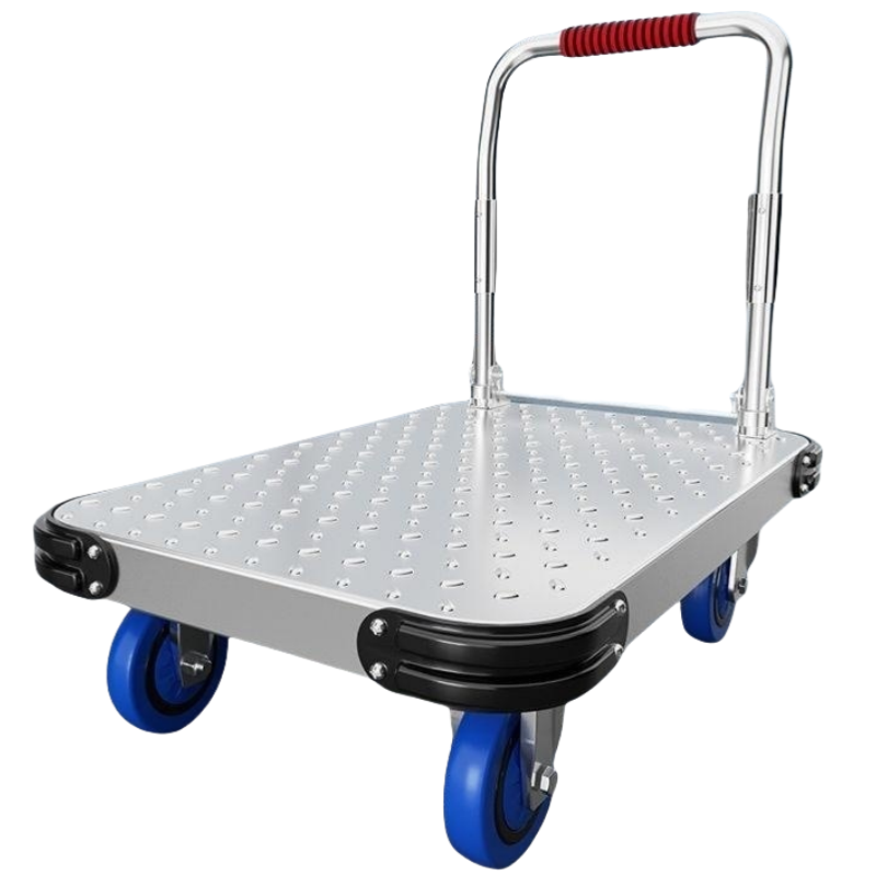 手推车平板车静音承重900斤 730*490mm