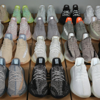 联名Diao Yeezy帝奥椰子ins超火350冰蓝白满天星椰子分化鞋户外运动男鞋真爆天使透气女鞋休闲百搭情侣鞋子