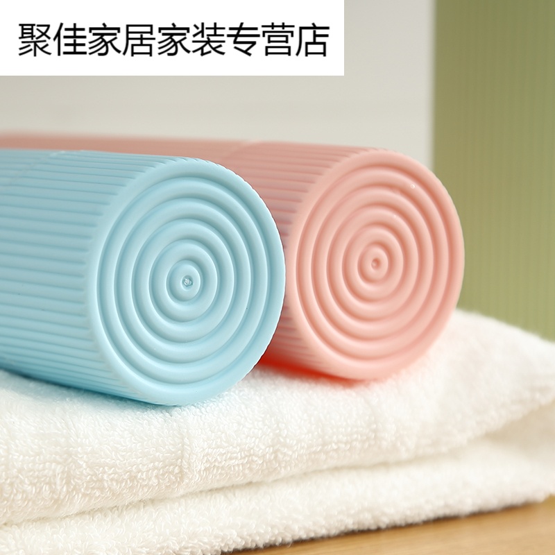 家柏饰(CORATED)便携式旅行带盖牙刷盒刷牙洗漱牙具盒牙刷筒牙膏牙刷收纳盒漱口杯高清大图