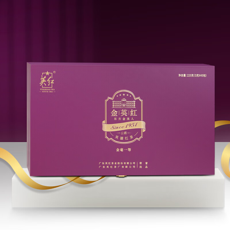 英红·公爵金英红礼盒216克 (6克*36泡/盒)