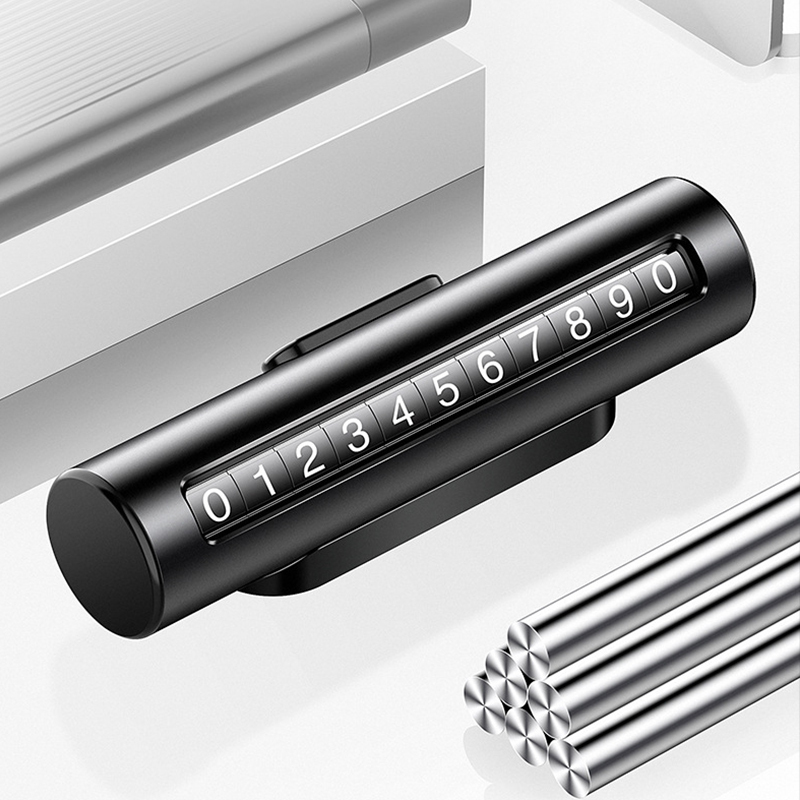 美旅 (AMERICAN TOURISTER) 隐藏式停车牌AT-5018 典雅黑30x28x123mm高清大图