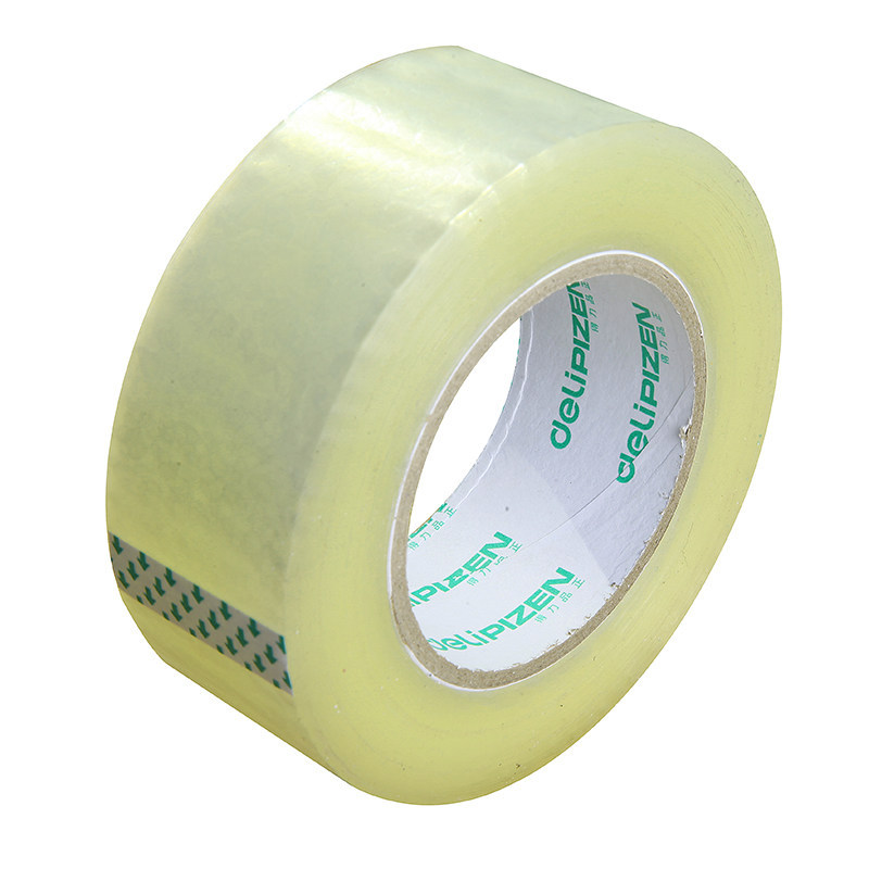 易企采 透明封箱胶带 高粘度包装打包胶带45mm 透明胶带【10卷装】 4.5cm/长100米