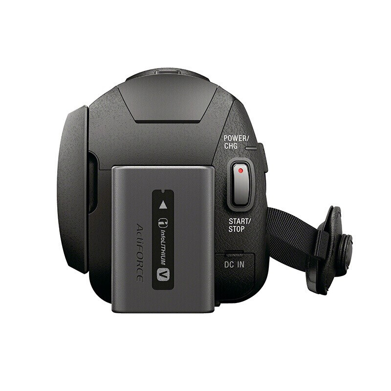 索尼(SONY)FDR-AX45A 4K高清数码摄像机 黑色 (5轴防抖 快捷编辑 约20倍光学变焦)高清大图