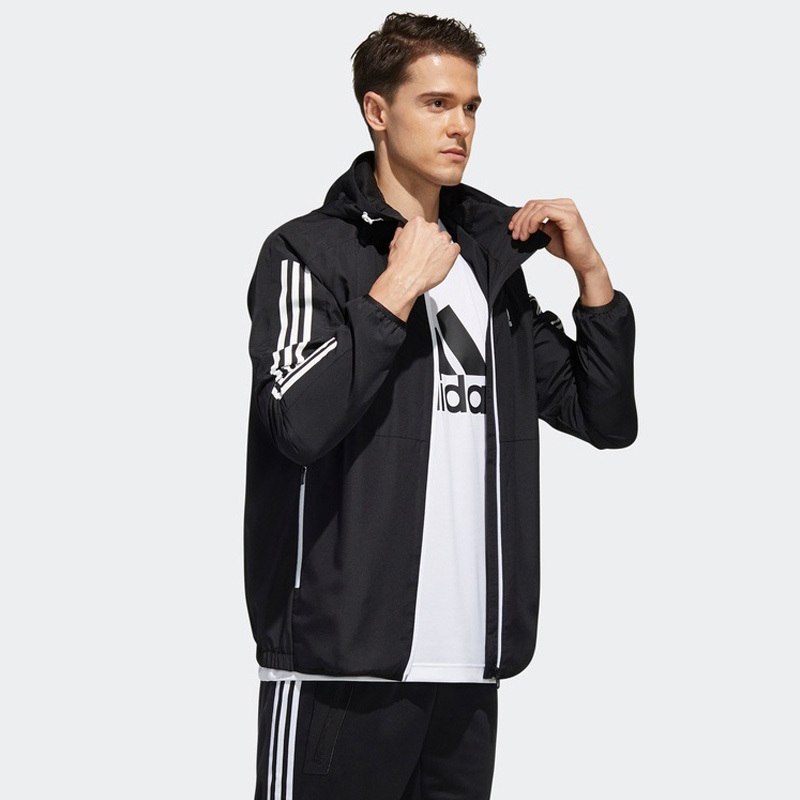 Adidas阿迪达斯外套男夹克男士运动茄克GF3977