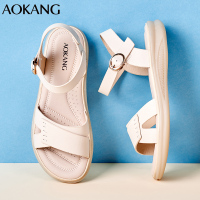 奥康凉鞋女夏季新百搭日常防滑休闲凉鞋软底舒适沙滩鞋