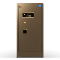 保险柜双保险保管柜 家用办公1.2米大型电子密码全钢入墙保险箱 虎牌致尚-120型-咖啡金色-密码