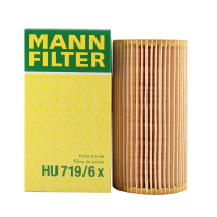 曼牌滤清器HU719/6X机油滤芯适用奥迪大众帕萨特尚酷奥迪TTA3A4