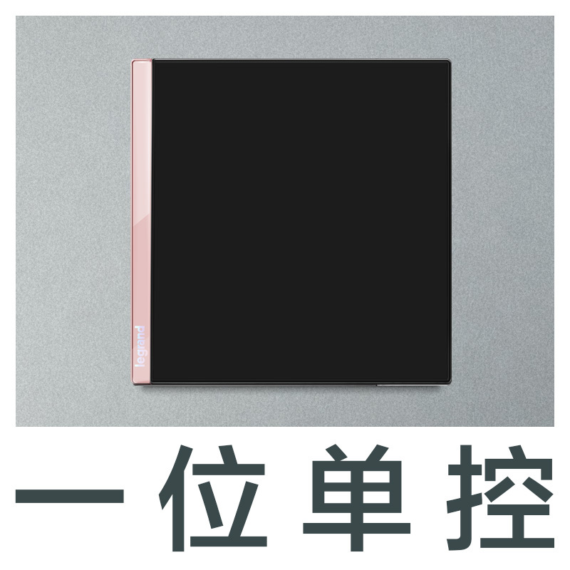 罗格朗(Legrand)开关插座逸远玄武黑色家用86型带USB五孔二三插暗装16a空调插座面板多孔墙壁电源插座