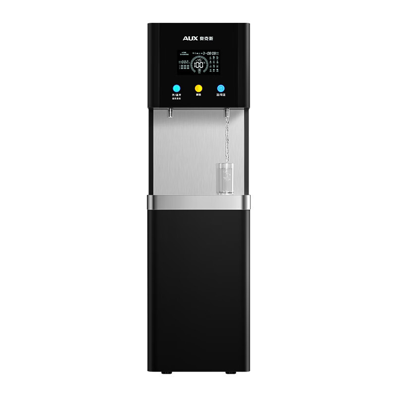 奥克斯(AUX)E400商用开水器净水器RO反渗透饮水机大型加热直饮净水一体机公司学校办公室多人 一开一温热