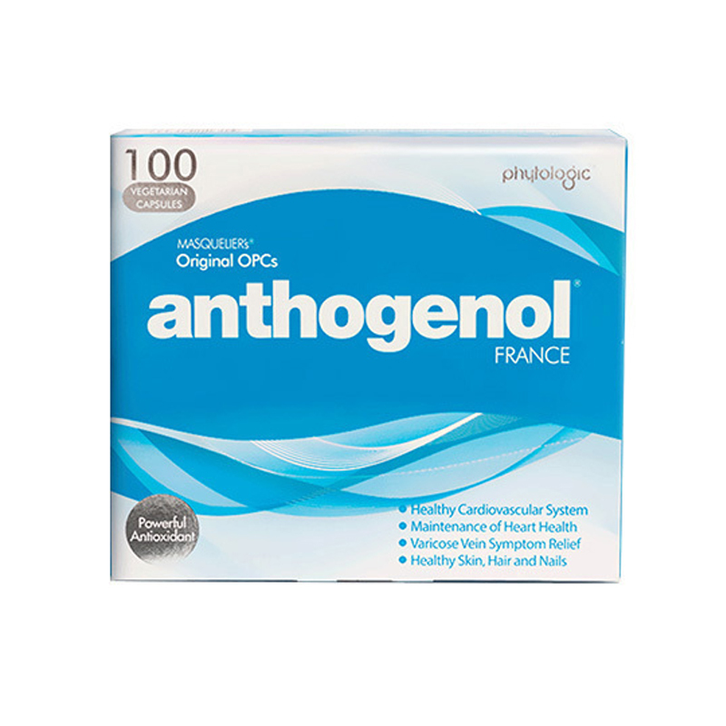 [三倍提纯花青素]Anthogenol 月光宝盒 葡萄籽 100片/盒 澳洲进口 片剂