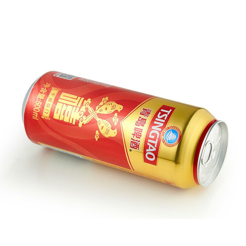 青岛啤酒(TSINGTAO)千禧临门10度 500ml*12听 2箱实惠组合装(ZJ)高清大图