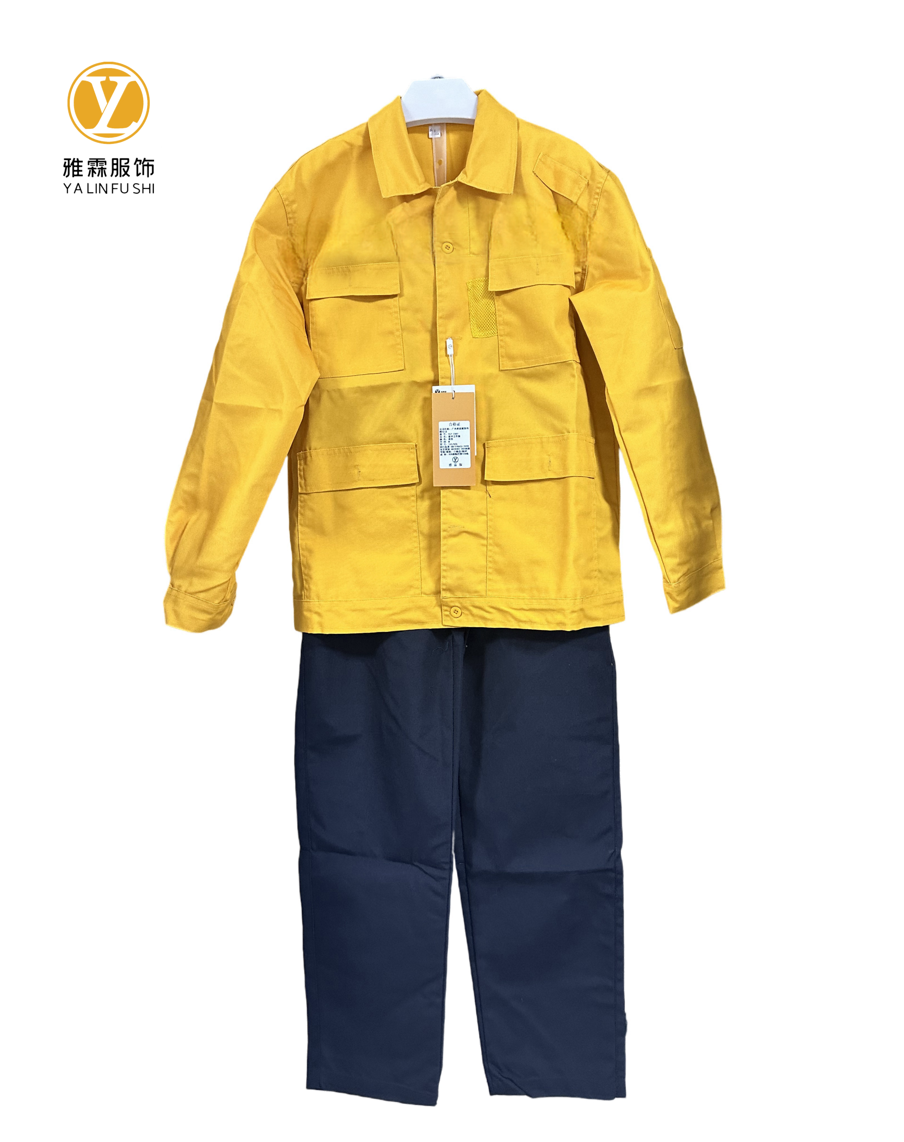 雅霖服 夏季工作服YLF-2203（可定制） 套高清大图