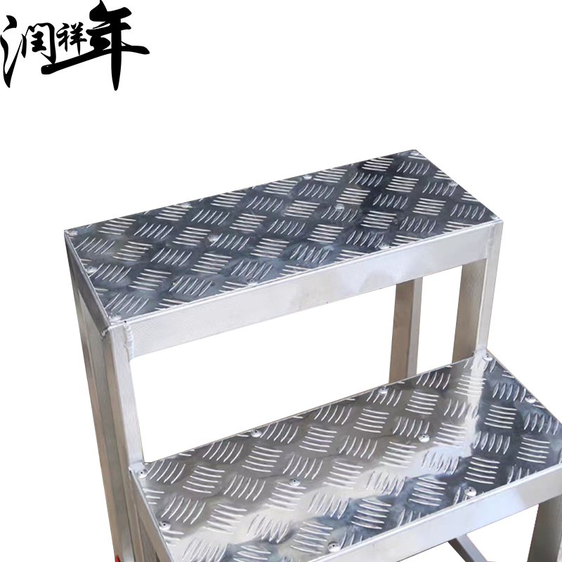 铝合金踏步梯梯凳三步RXNTD36/个高清大图