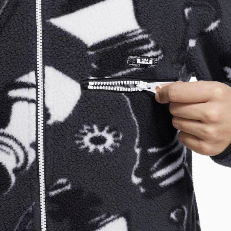 NIKE耐克外套詹姆斯运动休闲舒适保暖立领男装夹克DQ6127-070 Z图片