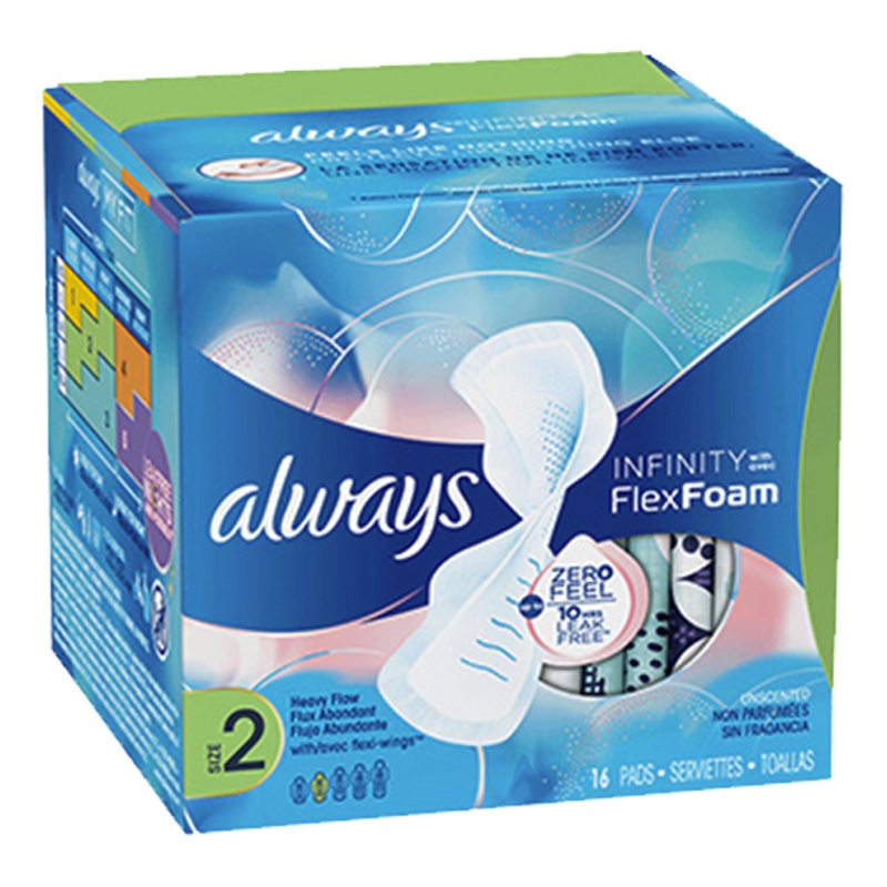 护舒宝(Always) 未来感极护夜用液体卫生巾 280mm*16片