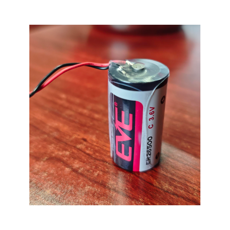 EVE亿纬 适用ER26500智能水表燃气表流量计3.6V锂电池 2.0插头 1个高清大图