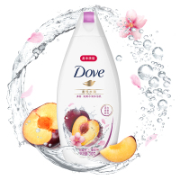 多芬(Dove)沐浴露 衡悦水润 清爽水润沐浴乳200g 秋姬李+樱花[联合利华]
