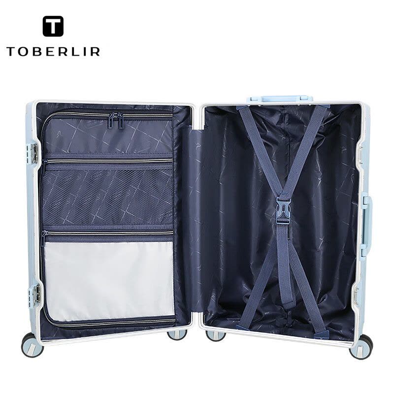 途柏丽(TOBERLIR)080691拉杆箱轻音飞机轮行李箱20英寸登机箱旅行箱男女通用密码箱图片