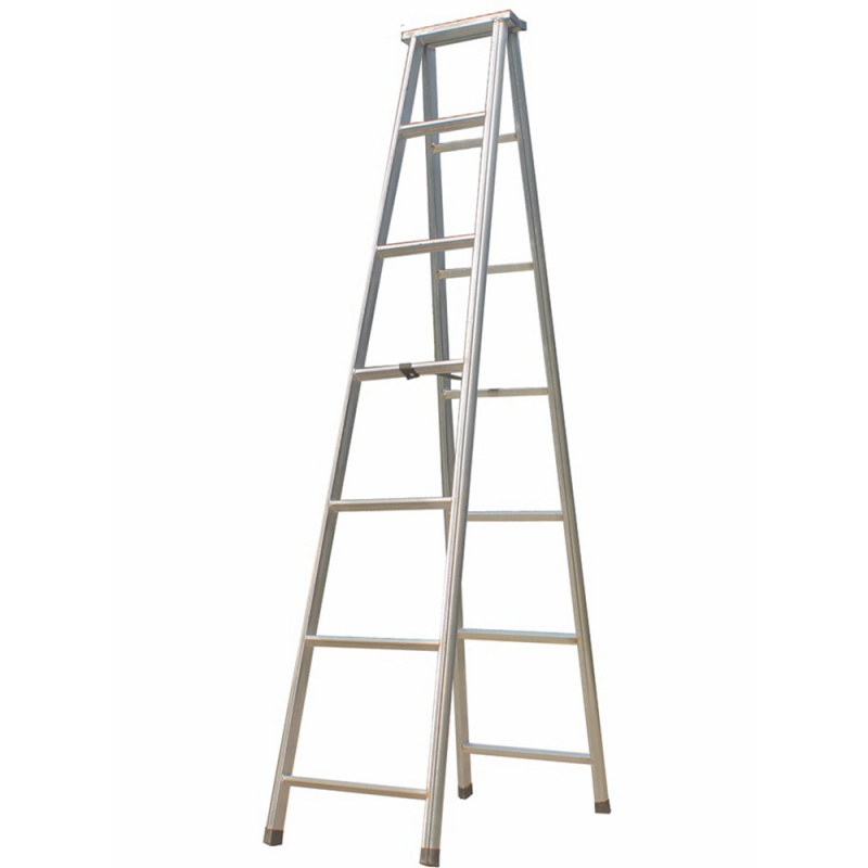 梯子家用加厚2米折叠梯工程梯攀爬扶梯钢管人字梯移动阁楼梯闪电客梯