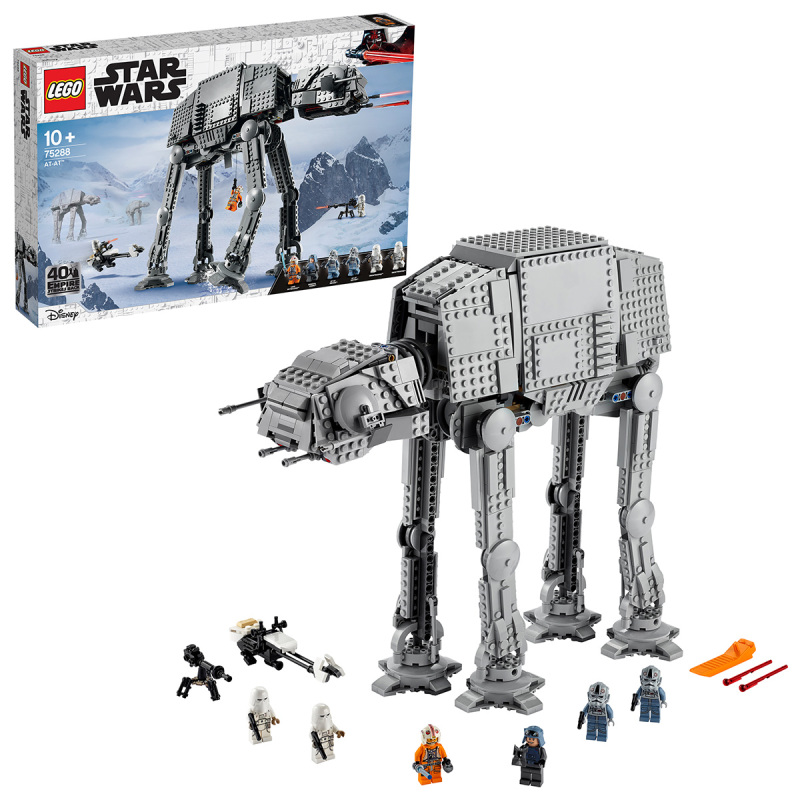 LEGO乐高星球大战系列AT-AT步行机75288 男孩女孩10岁+电影周边 玩具积木