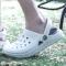 Crocs/卡骆驰男鞋女鞋2020新款乐唯克骆格洞洞鞋轻便透气沙滩鞋拖鞋凉鞋205852-1CR