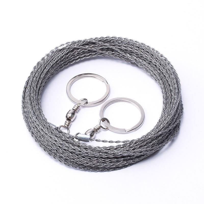 加粗 线锯手拉钢丝野外求生线锯手工户外链条锯便携迷你多功能锯条