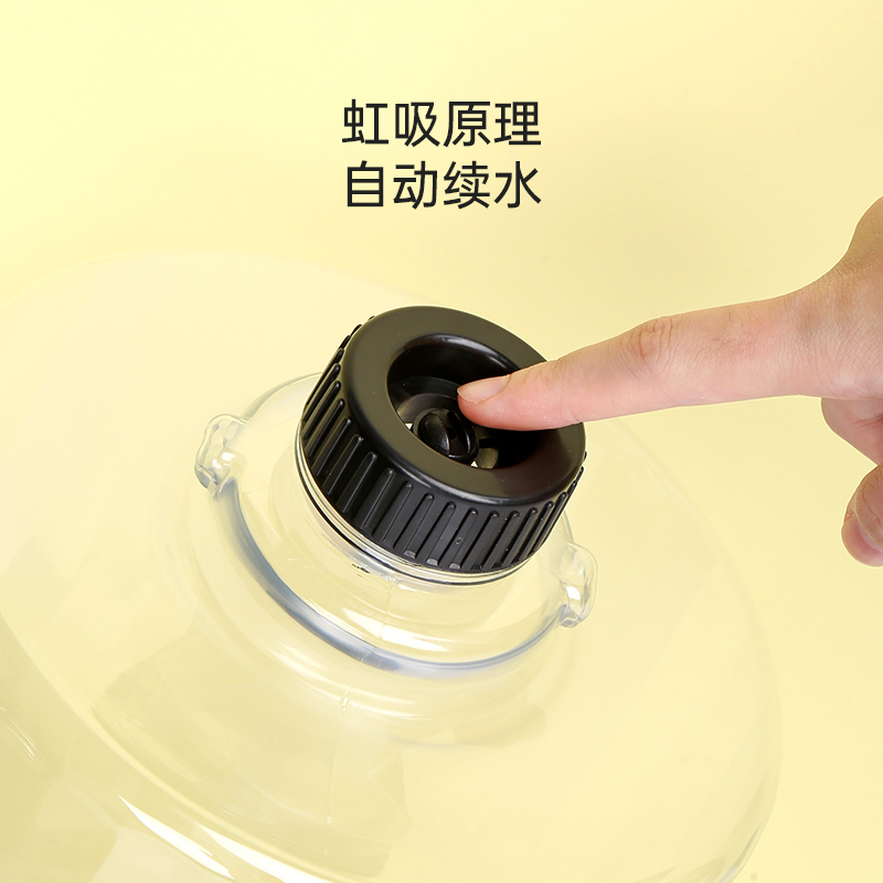 猫碗双碗自动饮水喂食防打翻狗狗碗食盆猫盆保护颈椎水碗宠物粮碗-粉色大号(带钢碗)6L水+2.5KG粮高清大图