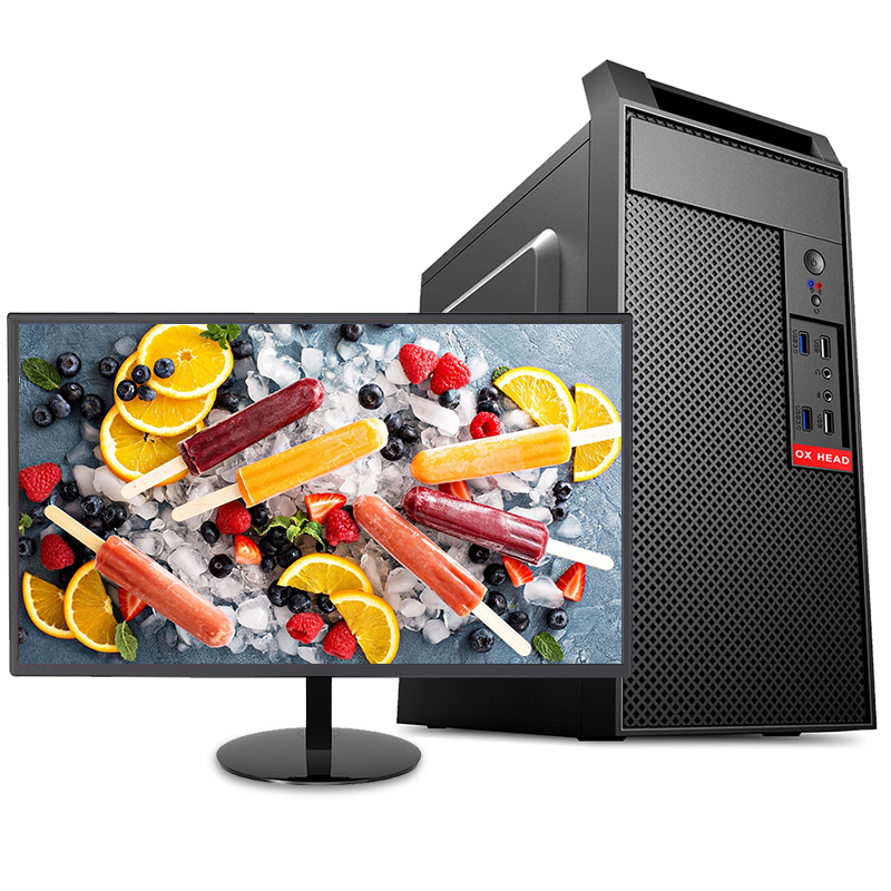 世纪之星 十代酷睿i7 10700八核/16G DDR4内存/512G高速固态 组装机 台式电脑 台式机 电脑主机 家用商务办公电脑 学生网课直播电脑台式 游戏电脑+19英寸显示器