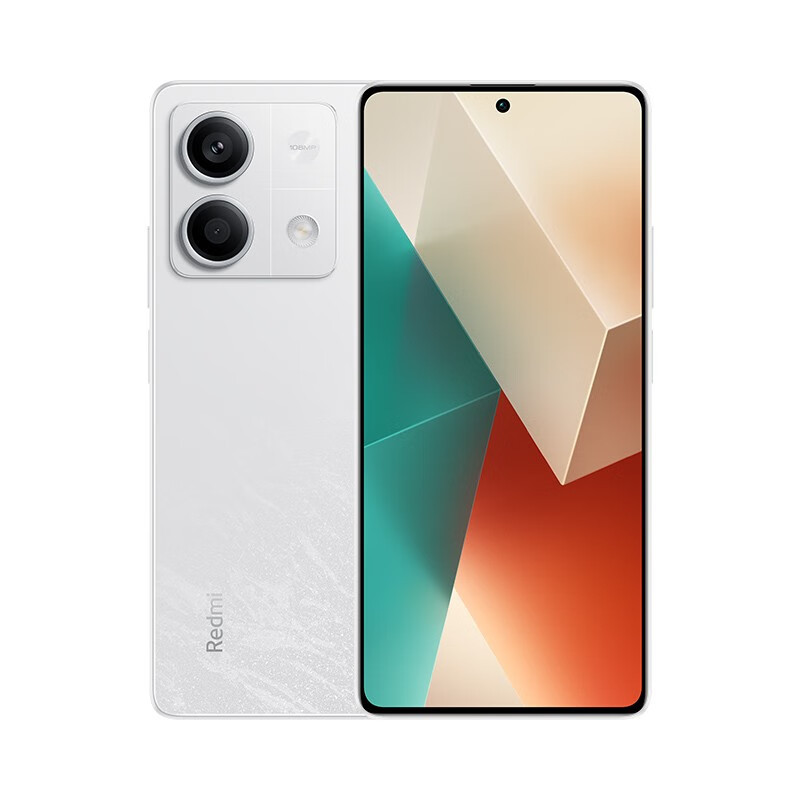 小米redminote13星沙白12gb256gb超细四窄边oled直屏5000mah大电量