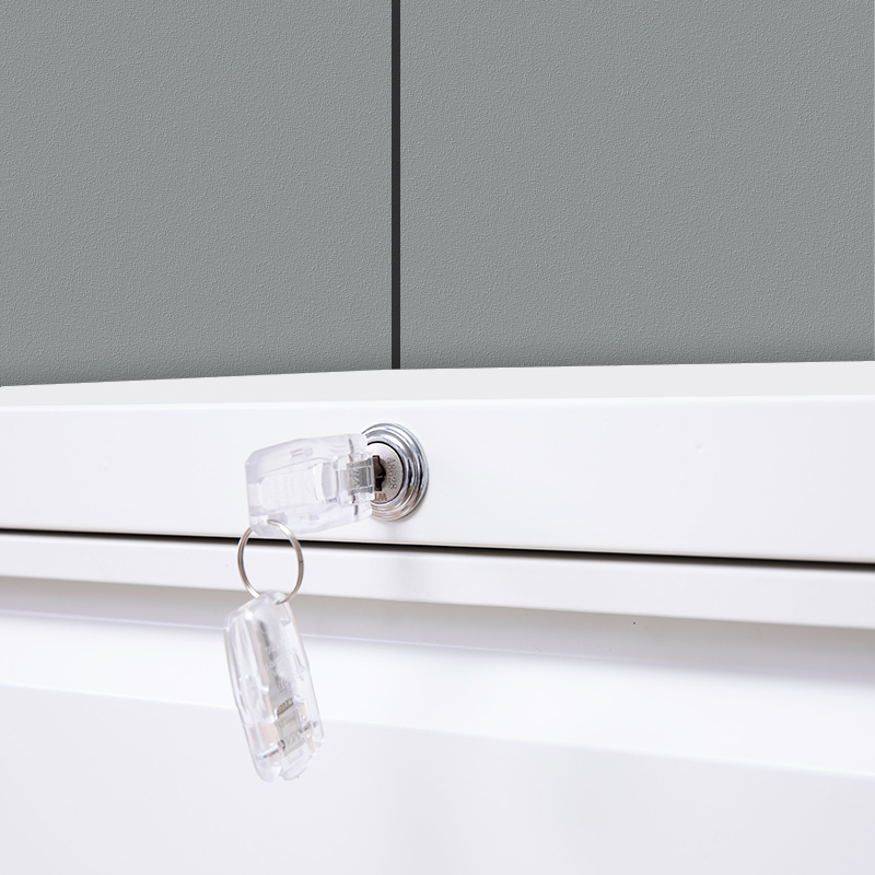 臻远 ZYJJ-800127文件挂劳柜FC卡箱办公资料柜矮柜A4挂快捞柜立式抽屉柜 三抽宽卡箱高清大图