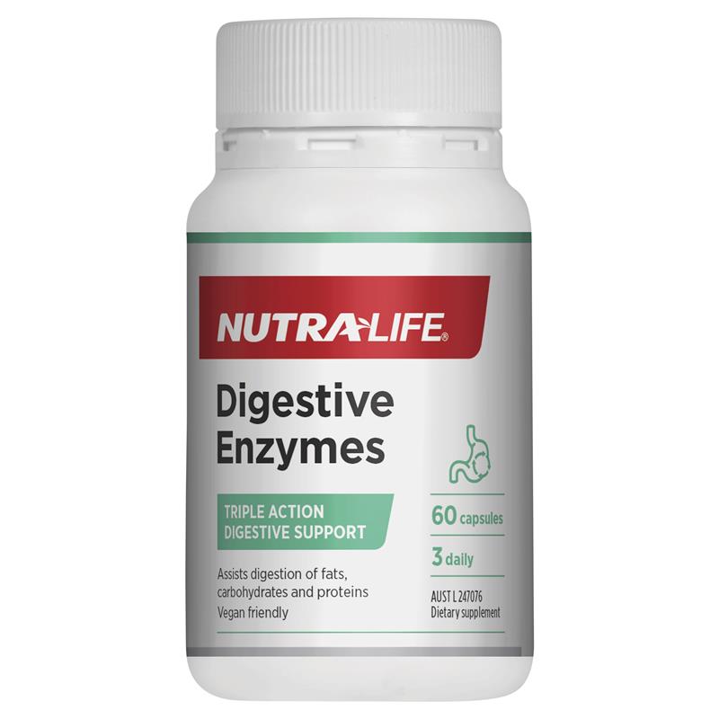 纽乐 NutraLife 全植物水果酶酵素胶囊 60粒 新西兰进口 酵素胶囊 膳食纤维助消化轻盈肠道高清大图