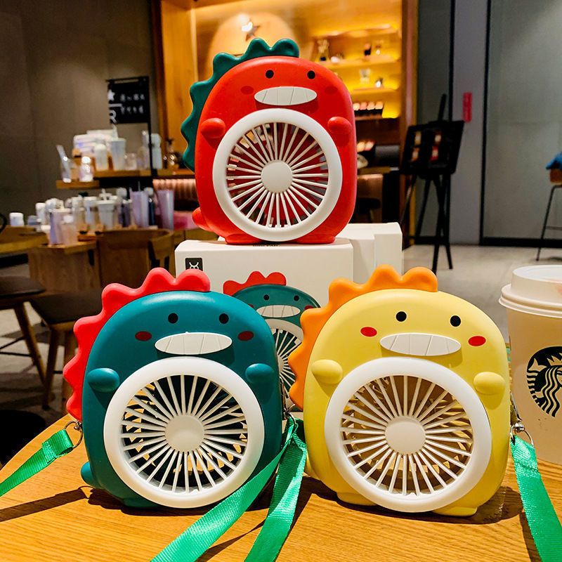 图书>期刊/杂志>男士>图书其它>卡通挂脖可爱钥匙扣恐龙迷你小风扇