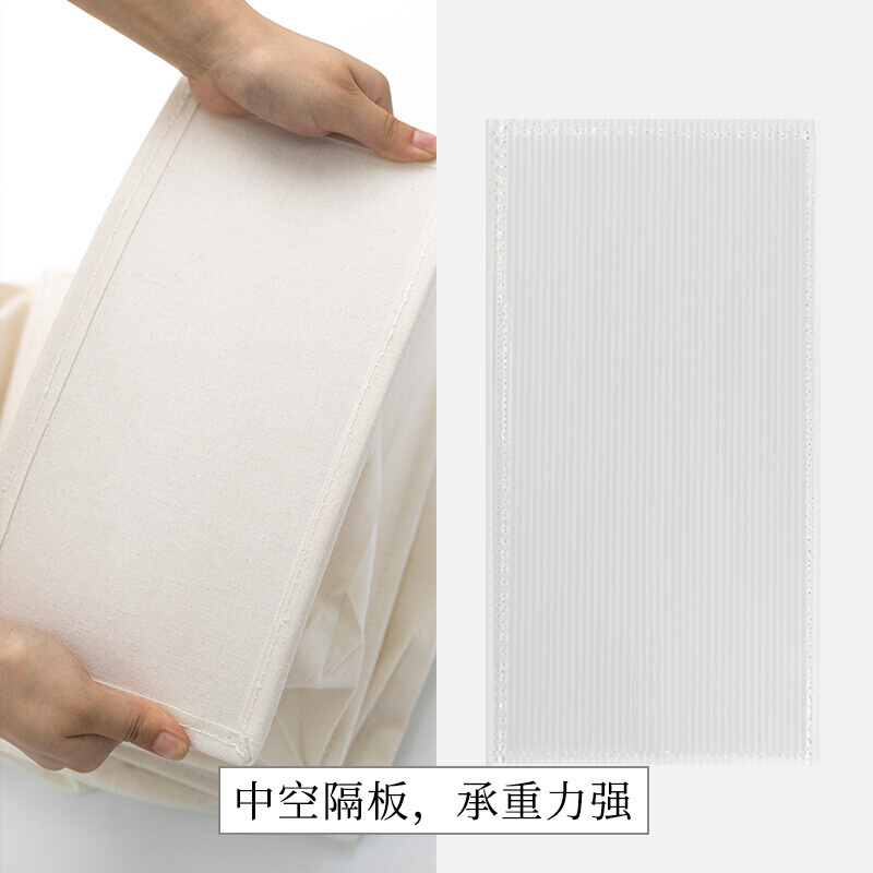 悬挂式收纳挂袋布艺多层衣物收纳袋宿舍衣柜衣橱储物袋6层常规