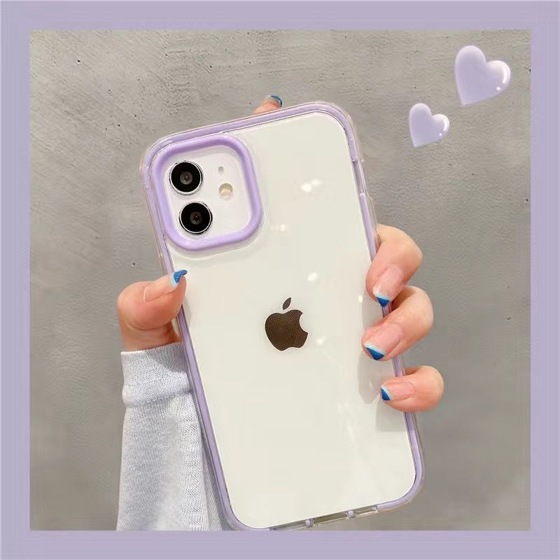 魔画(MOHUA)来图定制适用苹果13手机壳三合一透明iPhone12promax全包11/XS硅胶XR糖果色软壳