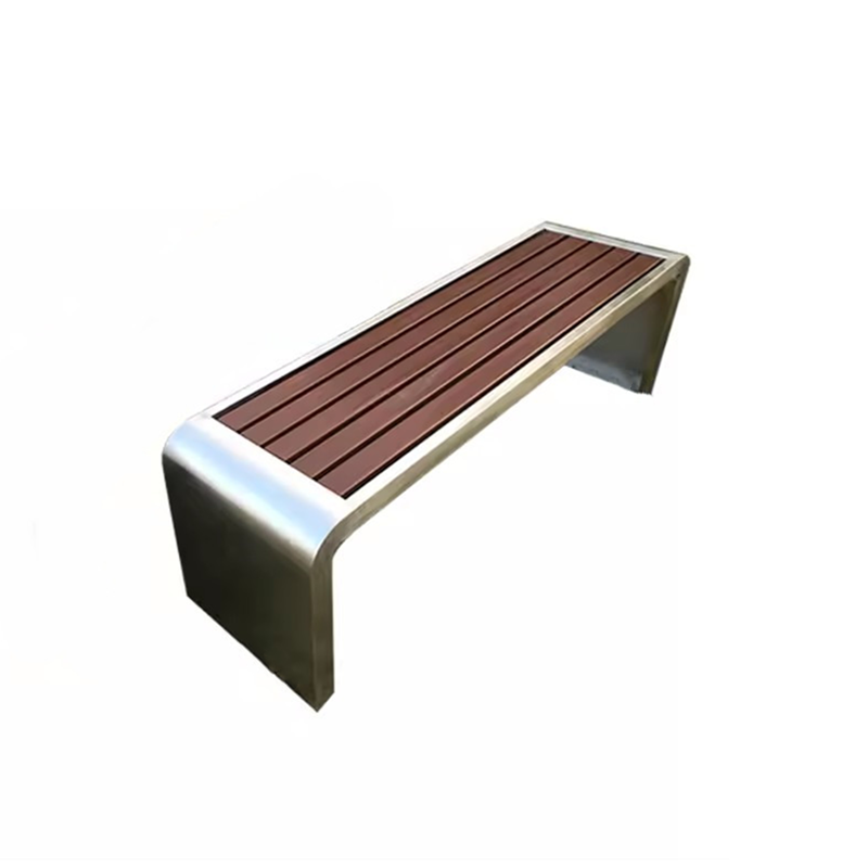 迅迈 不锈钢公园椅 户外长椅 长条凳子200*40*45cm (304材质) 单位 ; 张