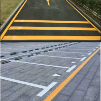 威士顿快干型马路停车位划线漆15KG黄色