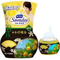 小林制药 (KOBAYASHI) 香居源家用液体香熏除臭剂房间厕所酒店除异味柠檬香空气清新剂 350ml
