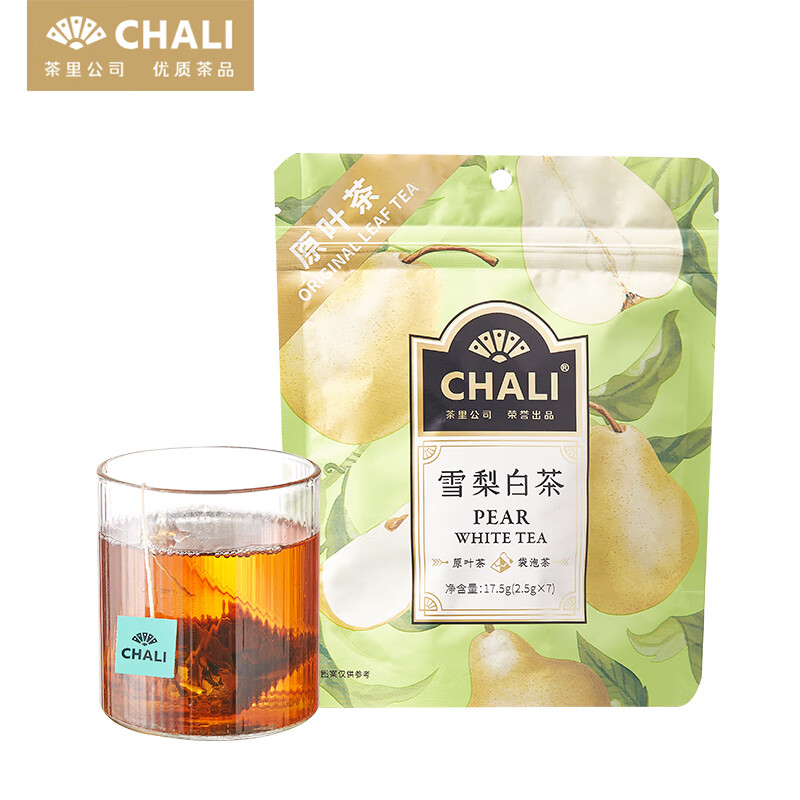 CHALI 茶里雪梨白茶花果茶水果花草茶便携7包茶包高清大图
