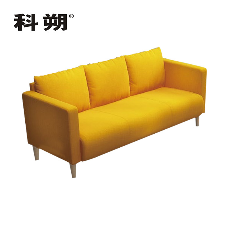 科朔 沙发 办公接待沙发商务沙发 西皮三人位 XTD815